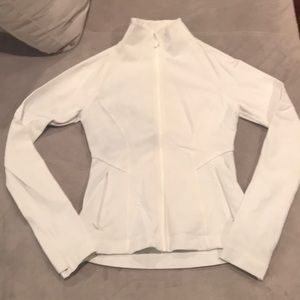 LuLu Lemon white running/workout jacket